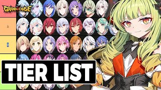 TIER LIST PVE l GRAND CHASE MOBILE [upl. by Eelannej390]