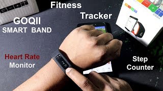 GOQII Fitness Smart BAND getting started with [upl. by Thrasher25]