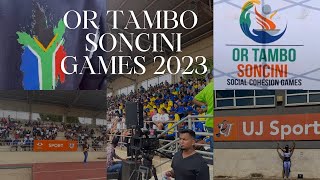 Travel with me University of Johannesburg In Soweto for the OR TamboSoncini Games 2023🇿🇦🇮🇹 [upl. by Danielson]