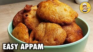 TEA SHOP APPAM SWEET RECIPE  EASY APPAM RECIPE [upl. by Kosak]