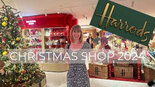 INSIDE THE HARRODS CHRISTMAS STORE 2024 ✨🎄 4K Harrods London Christmas 2024 [upl. by Lammond]