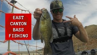 East Canyon Reservoir Bass Fishing  Smallmouth Duel Paddle Board vs Kayak [upl. by Araihc]