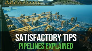 Tutorial Pipelines explained Satisfactory [upl. by Swihart402]