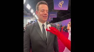 Carson Daly The Voice Emmys 2024 red carpet interview [upl. by Lyford815]