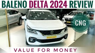 Maruti Baleno Delta Cng 2024 New Model  Worth It  Baleno Delta 2024 New Model  Baleno Cng 2024 [upl. by Hallerson]