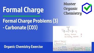 Formal Charge Problems 3  Carbonate CO3 [upl. by Irafat285]