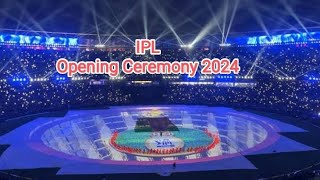 IPL Opening Ceremony 2024 Dance Performance [upl. by Trakas650]