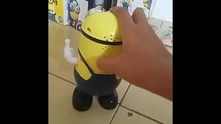 Mainan minion menari pin bbm5a1dd056 [upl. by Bred]