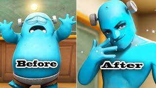 Funny Animated Cartoon  Spookiz  Frankies Transformation  스푸키즈  Videos For Kids [upl. by Sert127]