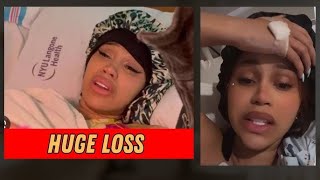 5 Minutes Ago Cardi B Hospitalized Due to Fatal Medical Emergency Prayers Up [upl. by Llejk]