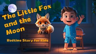 The Little Fox and the Moon 🦊🌙  Bedtime Story for Kids 🌙✨  Nighty Night Stories📚 [upl. by Giaimo]