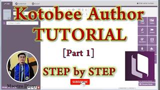 KOTOBEE AUTHOR TUTORIAL  Part 1  Tagalog EASY STEP by STEP Tutorial [upl. by Tychon]