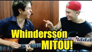 WHINDERSSON NUNES DESTRUINDO NA GUITARRA COM JUNINHO NAKAGAWA [upl. by Anoj]