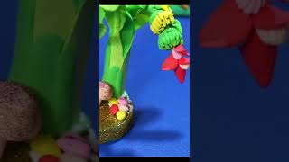 clayflowers clay clayart claycraft craft diy diycraft shorts cut viral short 🥰🥀💝🌿🕊️ [upl. by Namrac]