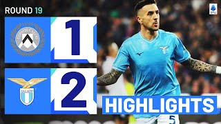 UDINESELAZIO 12  HIGHLIGHTS  Vecino secures away win for Lazio  Serie A 202324 [upl. by Jessabell]