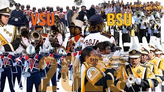 2023 Bowie State University and Virginia State University Field Show Battle [upl. by Schnapp]