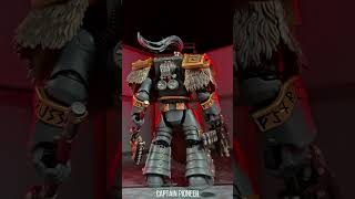 JoyToy 118 Warhammer The Horus Heresy Space Wolves Varagyr Wolf Guard Squad Varagyr Thegn [upl. by Fidellia]