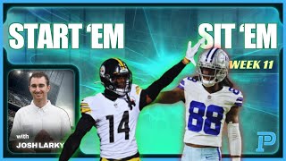 Week 11 Fantasy Start Sit Show with Underdog Fantasy Picks [upl. by Asselim]