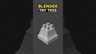 Blender Extrude Individual Faces blender 3d tutorial [upl. by Llennahc]