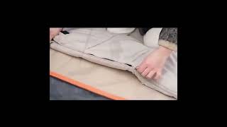 Lightweight compact outdoor sleeping bag [upl. by Elatsyrc]