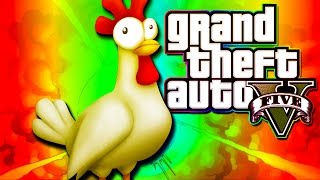 GTA 5  DYING CHICKENS [upl. by Urquhart546]