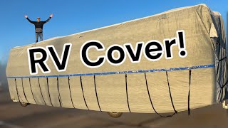 35 Class A Motorhome Cover  Quictent RV Cover Review [upl. by Salomone219]