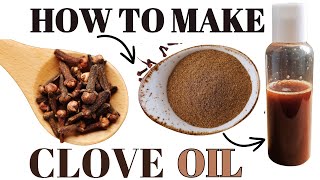 How to Make the Most Potent Clove Oil for Massive Hair Growth [upl. by Nnylarej]