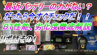 リポ バッテリー 最近元気がない そんな方へ 劣化度の測り方から性能チェックまで やり方徹底解説 リポ話 その① [upl. by Cale933]