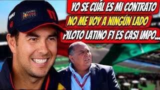 CHECO PEREZ LOS CALLA CON SU AFIRMACIÓN EN LA FORMULA 1  SER PILOTO LATINO ES CASI IMPOSIPLE [upl. by Jaquenetta]