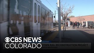 RTD prepares for next phase of downtown Denver rail reconstruction project [upl. by Anagnos660]