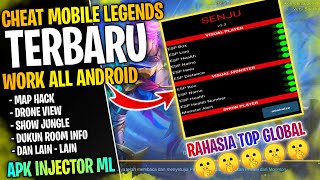 NEW CHEAT APK INJECTOR MOD MENU ML TERBARU 2024 – MAP HACK DRONE VIEW ROOM INFO DUKUN MOBILE LEGENDS [upl. by Pillow616]