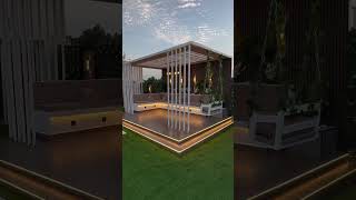 Pergola designsterracedecorgardendesignideashome [upl. by Ydualc]