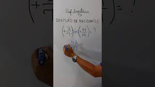 Divisão de números racionais   37    1121 ❗ Qual é o quociente   37    1121 ❓ [upl. by Ileana]