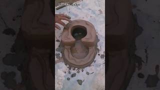 How to make a clay stove mitti ka chulha  mitti ka designer chulha banane ka tarika  mud stove [upl. by Lexine]