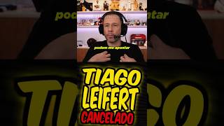 Tiago Leifert responde cancelamento tiagoleifert vinijr boladeouro realmadrid [upl. by Ykcul496]