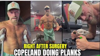 Adam Copeland Surgery Update  Adam Copeland doing planks after surgery 😳 [upl. by Anagnos]