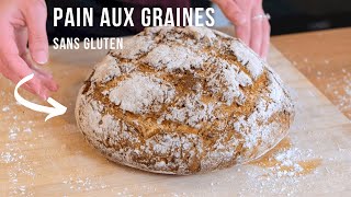 Recette de Pain Aux Graines SANS GLUTEN [upl. by Biggs145]