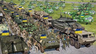 Russian reinforcements are completely demoralized and captured by the Ukrainian army [upl. by Yanaj647]