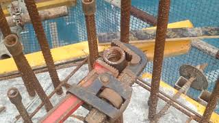 Rebar Coupler Mechanical Joint for Civil Engineering l Coupler Installation at Site l Practical [upl. by Shannon]