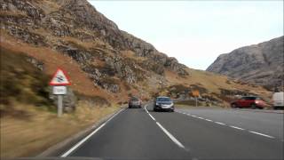 Driving Through Glencoe  Part 1 The Beauty Of Scotland [upl. by Barnet]