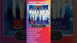 Conjunto Primavera MIX Grandes Exitos  No Te Podías Quedar shorts [upl. by Eronaele944]