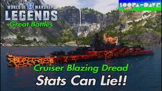 Stats Can Lie Blazing Dread World Of Warships Legends Guide [upl. by Ehman916]