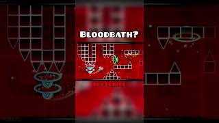 Geometry Dash EXTREME DEMON Bloodbath shorts deluxe12 [upl. by Eng311]