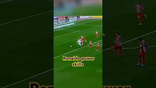 Ronaldo power skills ronaldo shortvideo [upl. by Eelac]