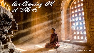 AUM CHANTING OM at 396 Hz [upl. by Eahcim]