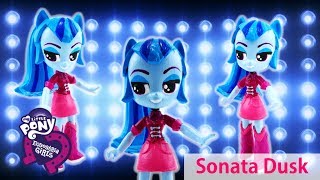 Sonata Dusk Dazzlings My Little Pony Equestria Girls Minis Doll Custom Tutorial [upl. by Bartel]