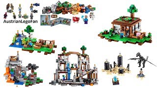 TOP 3 BEST LEGO MINECRAFT 2024 SETS [upl. by Llenwad]