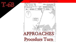 Procedure Turn Approach [upl. by Elkcim]