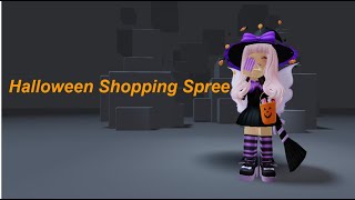 Roblox Halloween Shopping Spree [upl. by Ax]