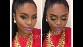 Love and Hip Hop Atlanta Reunion OFFICIAL Rasheeda Makeup Tutorial The Originator [upl. by Atena15]